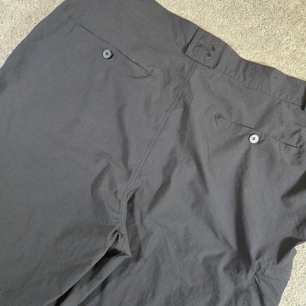 Under Armour Match Play Shorts Mens 38R Black 9" Heatgear Performance Golf